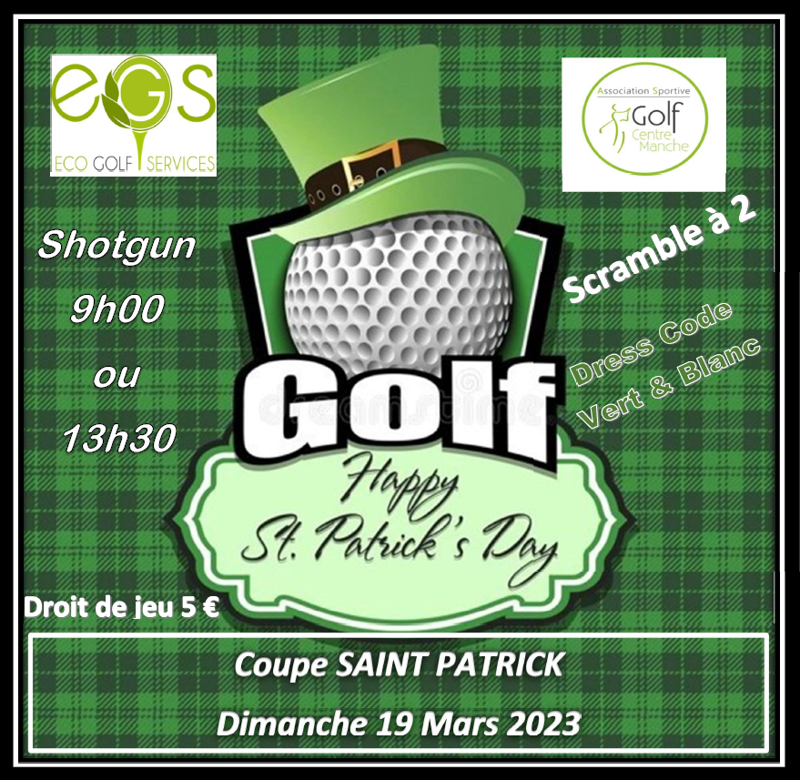 COUPE SAINT PATRICK Golf Centre Manche