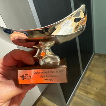 La Ligue récompense notre école de Golf