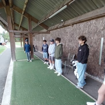 Reprise de l&rsquo;école de golf avec Xavier